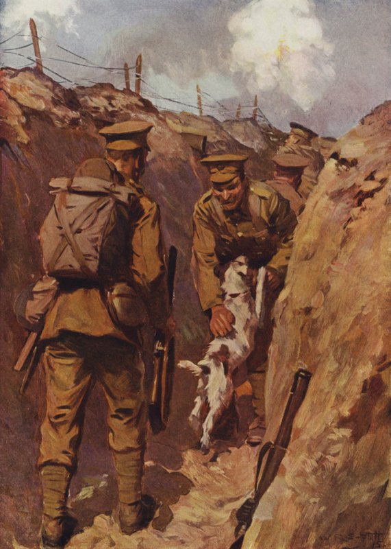Le vagabond se précipita vers son maître avec délice - W.R.S. (after) Stott
