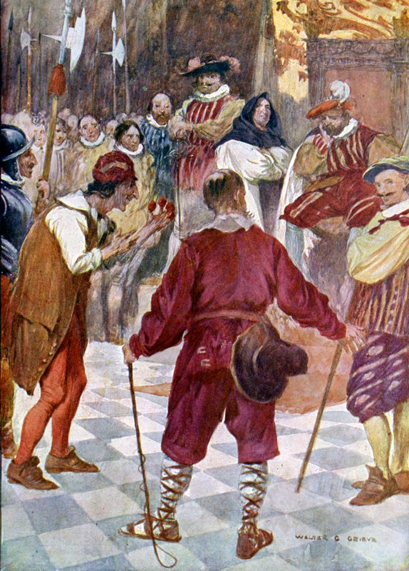 Illustration pour Don Quichotte - Walter Grieve
