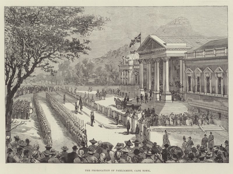 La prorogation du Parlement, Le Cap - Walter Paget