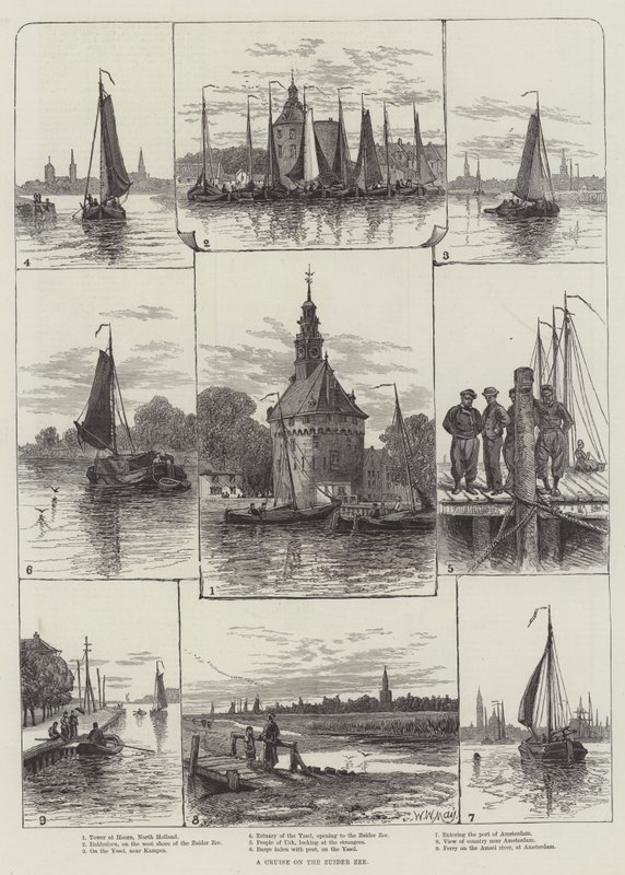 Une croisière sur le Zuiderzee - Walter William May