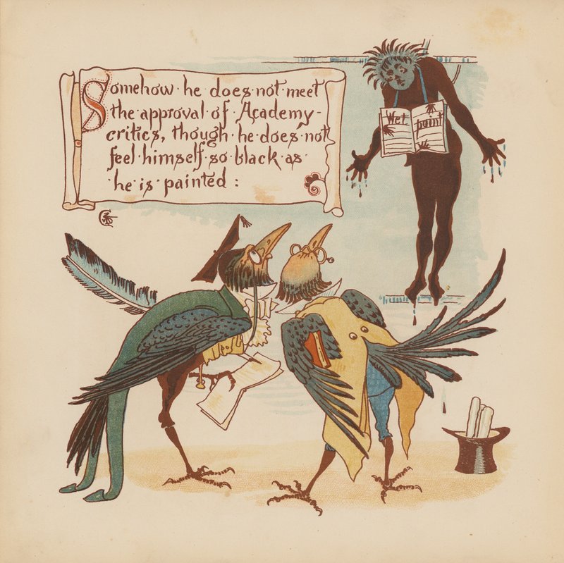 Illustration pour Pothooks and Perseverance par Walter Crane - Walter (after) Crane