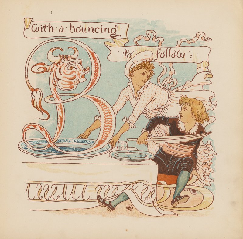 Illustration pour Pothooks and Perseverance de Walter Crane - Walter (after) Crane