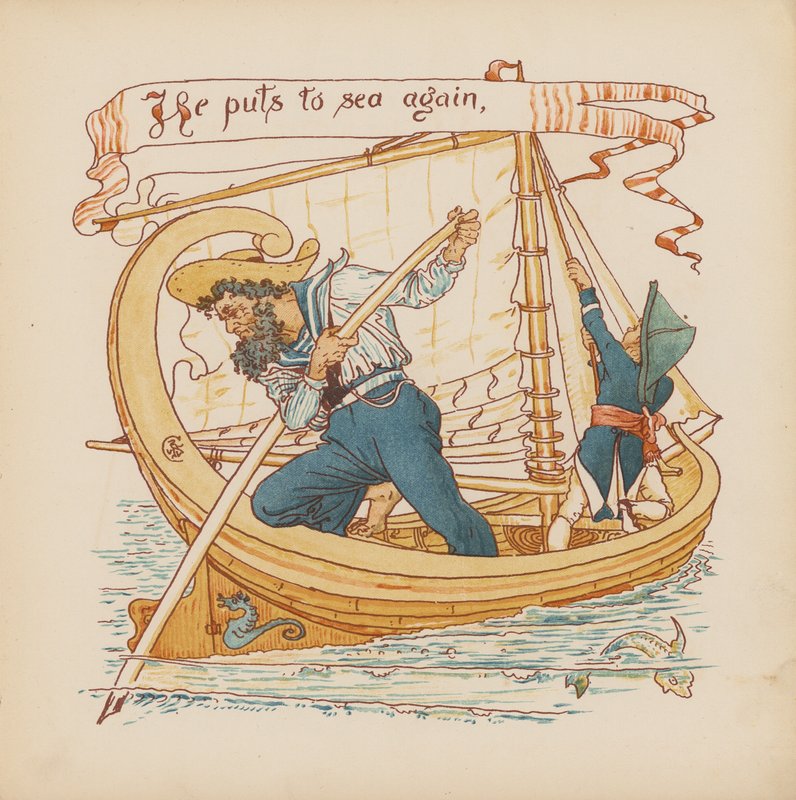 Illustration pour Pothooks and Perseverance par Walter Crane - Walter (after) Crane
