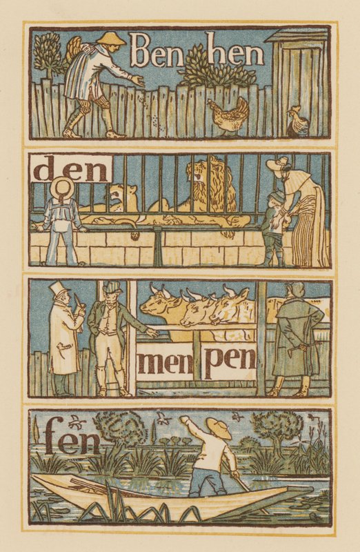 Page du Golden Primer - Walter (after) Crane