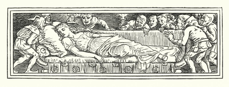 Blanche-Neige (gravure) - Walter (after) Crane