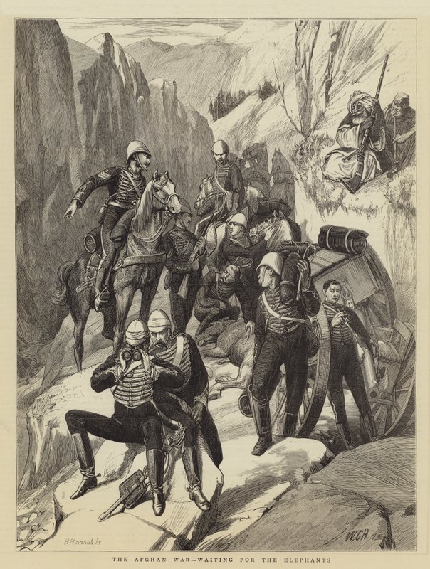 La guerre afghane, en attendant les éléphants - Walter Charles Horsley