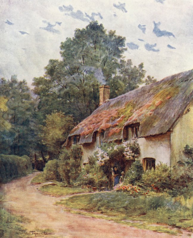 Wessex : Un cottage typique de Wessex - Walter Frederick Roofe Tyndale