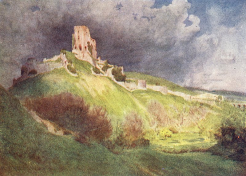 Wessex : Château de Corfe, Le 