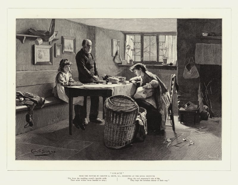 Grâce (gravure) - Walter Granville-Smith