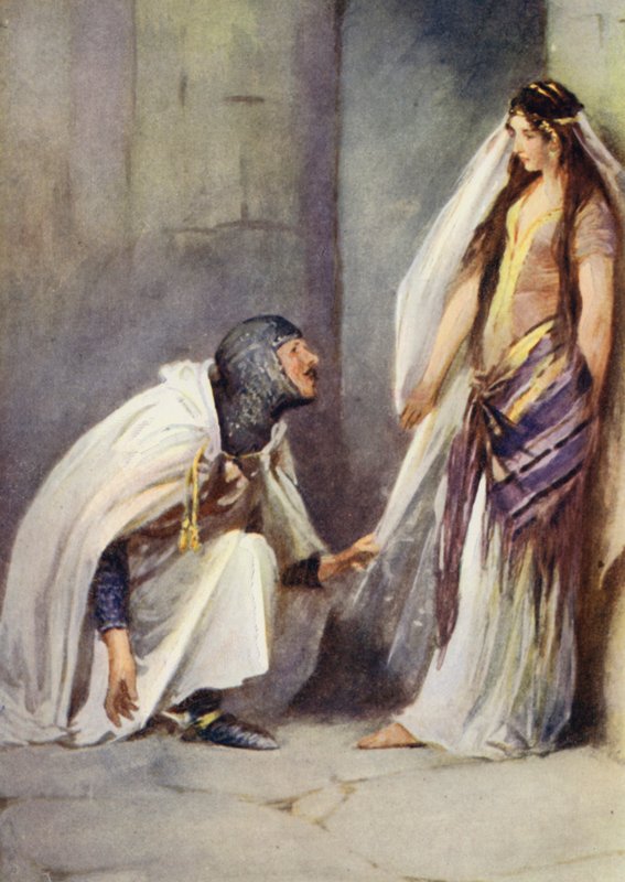 Illustration pour Ivanhoé de Sir Walter Scott - Walter Grieve