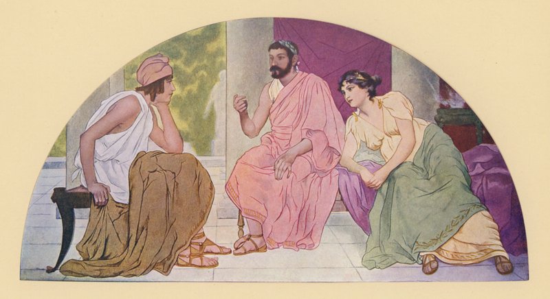 Paris chez Ménélas et Hélène - Walter MacEwen