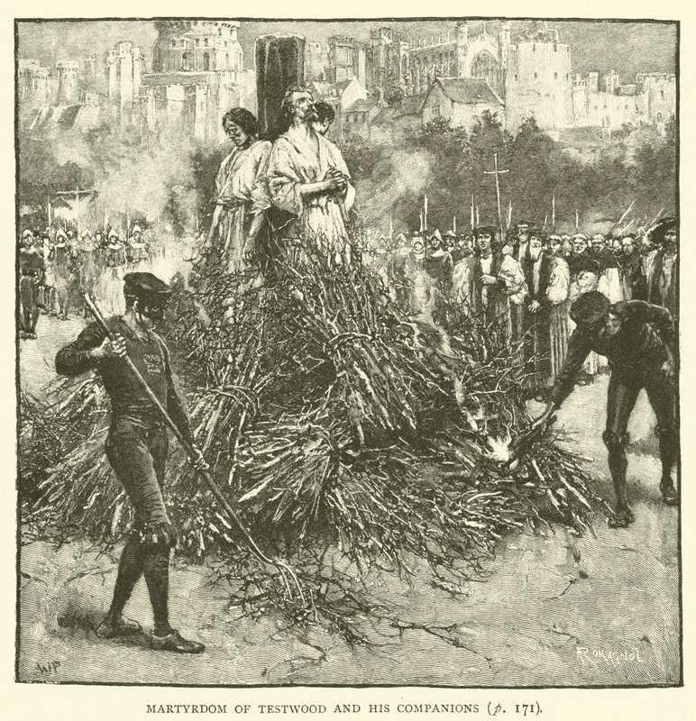 Martyr de Testwood et de ses compagnons - Walter Paget