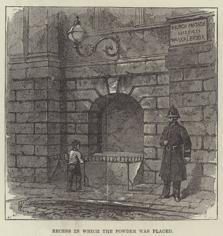La tentative de faire sauter le Mansion House - Walter Paget