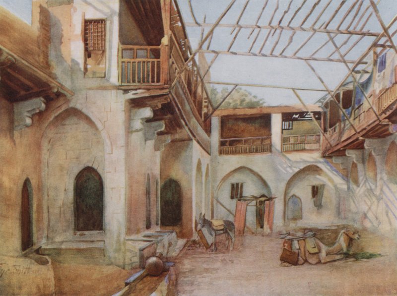 Le Khan El Dobabiyeh, Le Caire - Walter Spencer Stanhope Tyrwhitt