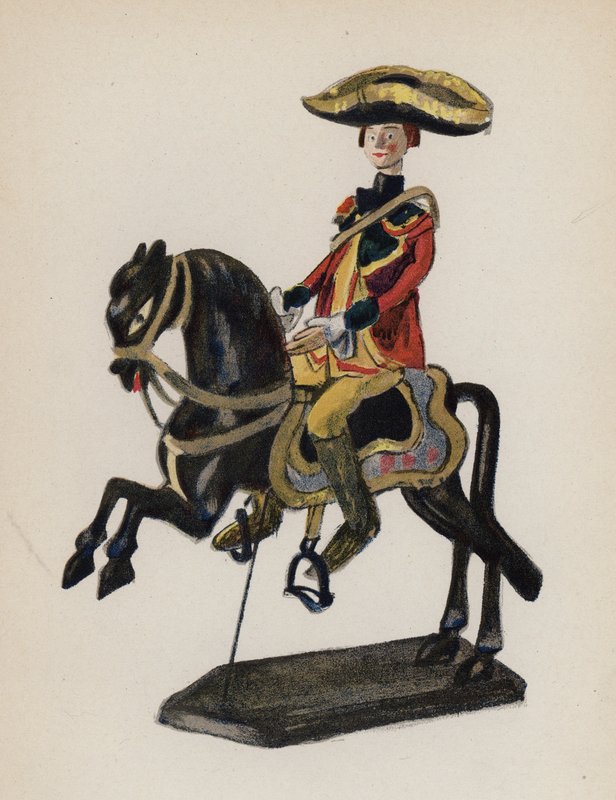 Vieux jouet peint par Walter Trier - Walter Trier