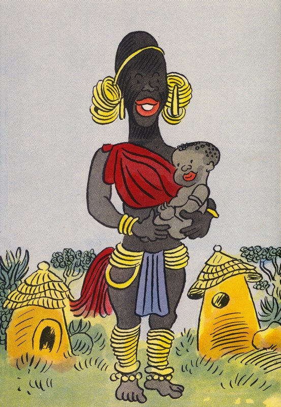 Les costumes fous de Walter Trier : Afrique centrale - Walter Trier
