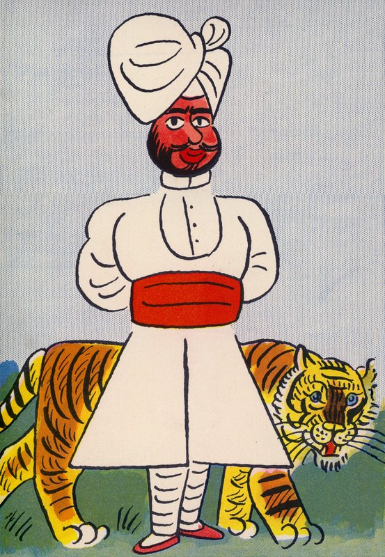 Les costumes fous de Walter Trier : Inde - Walter Trier