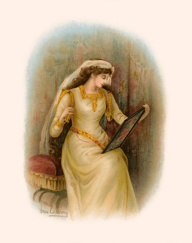 La Dame de Shalott de Tennyson - Warry