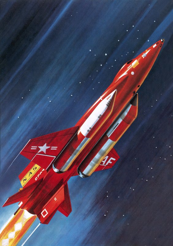 Avion-fusée non identifié de la NASA - Wilf (20th century) Hardy