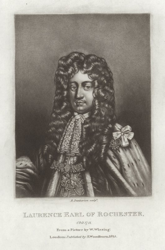 Laurence Comte de Rochester - Willem Wissing