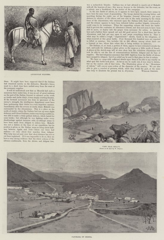 Abyssinie passé et présent - William Crimea Simpson