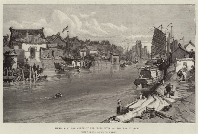 Tientsin, à l