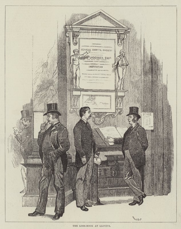 Le livre des pertes chez Lloyd