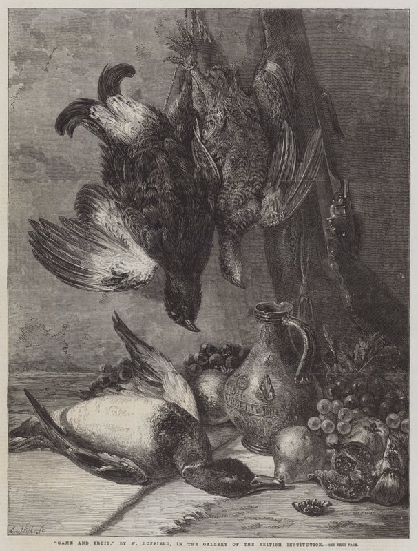 Gibier et fruits - William Duffield