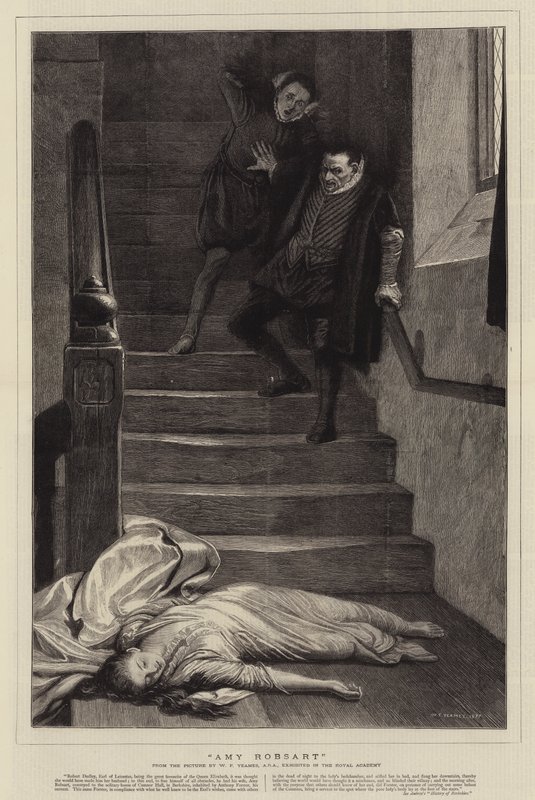 Amy Robsart - William Frederick Yeames