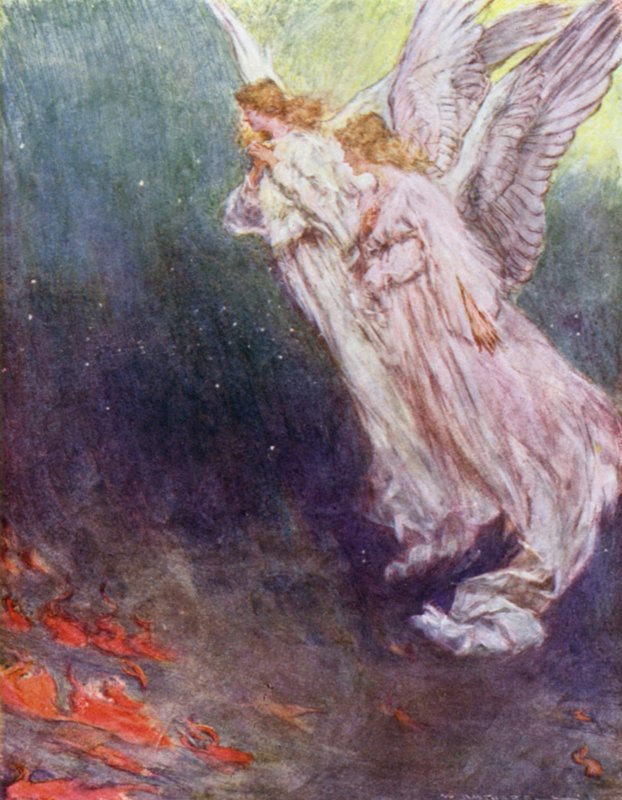 Les Deux Anges - William Hatherell
