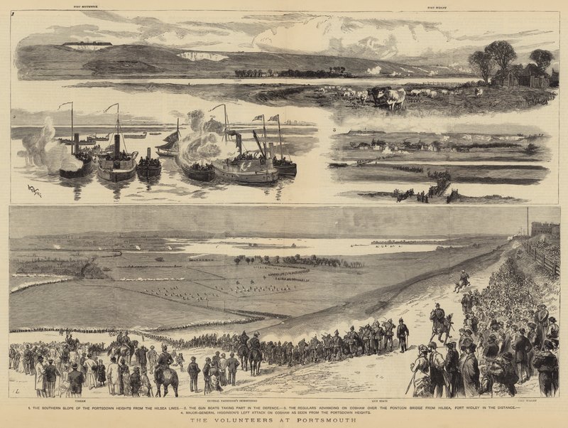 Les Volontaires à Portsmouth - William Lionel Wyllie