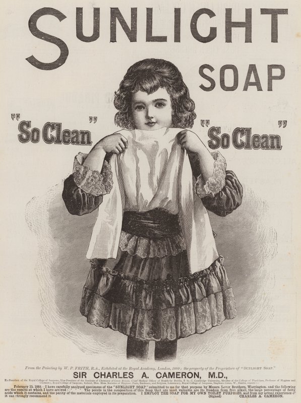 Publicité, Sunlight Soap - William Powell Frith