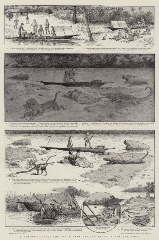 Une Expédition en Canoë sur une Rivière d