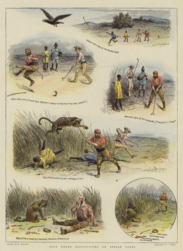 Le golf en difficulté sur les parcours indiens - William Ralston