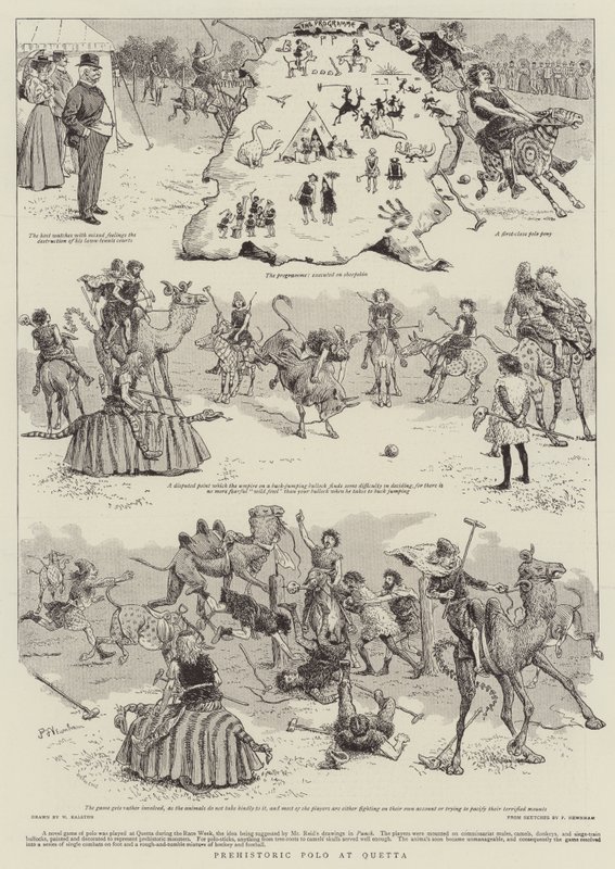 Polo Préhistorique à Quetta - William Ralston
