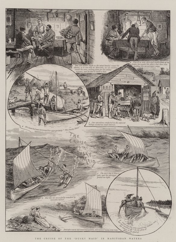 La croisière de la Dusky Maid dans les eaux du Manitoba - William Ralston