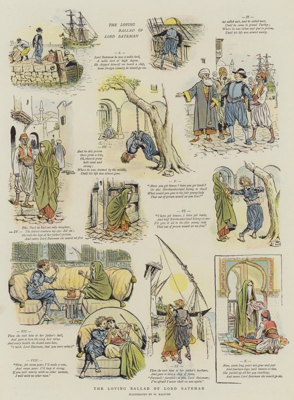 La Ballade amoureuse de Lord Bateman - William Ralston