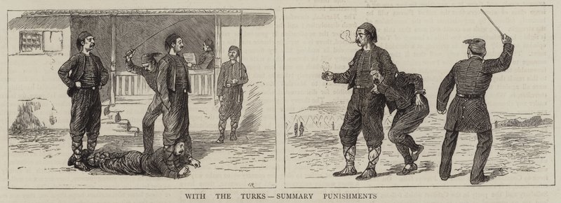 Avec les Turcs, punitions sommaires - William Ralston