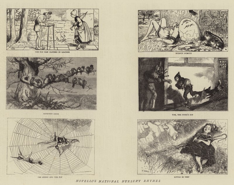 Les comptines nationales de Novello - William Small