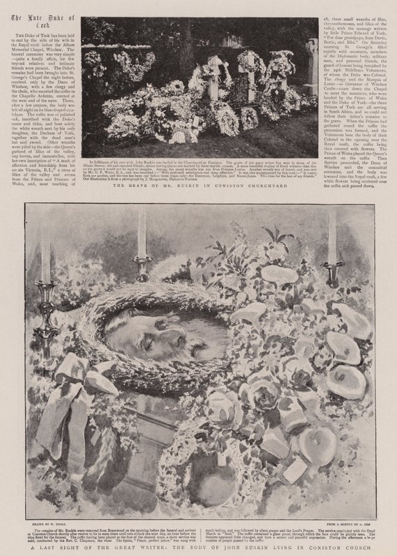 Le défunt duc de Teck - William Small