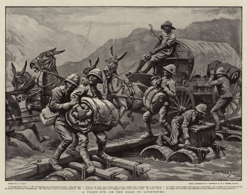 Un ajustement serré, sur la route de Lydenburg - William T. Maud