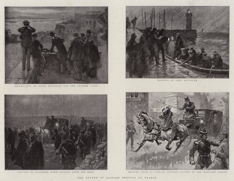 Le retour du capitaine Dreyfus en France - William T. Maud