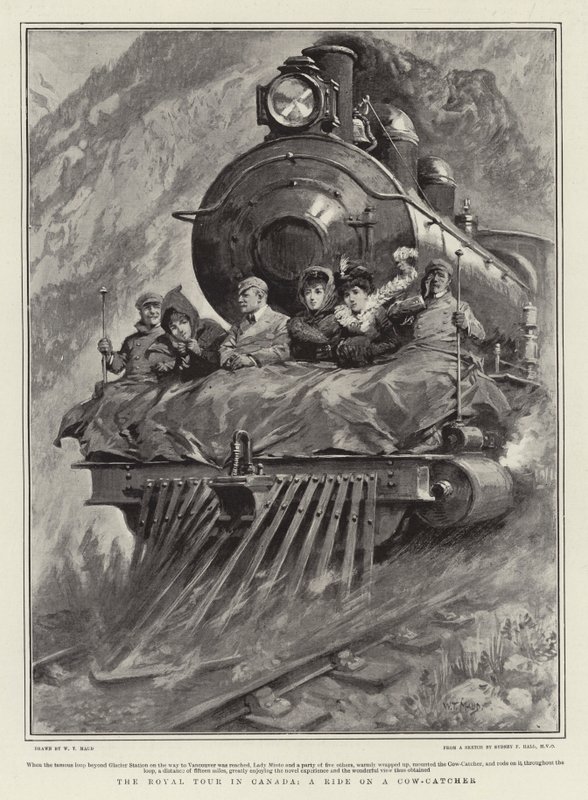 Le Tour Royal au Canada, une balade sur le chasse-pierre - William T. Maud