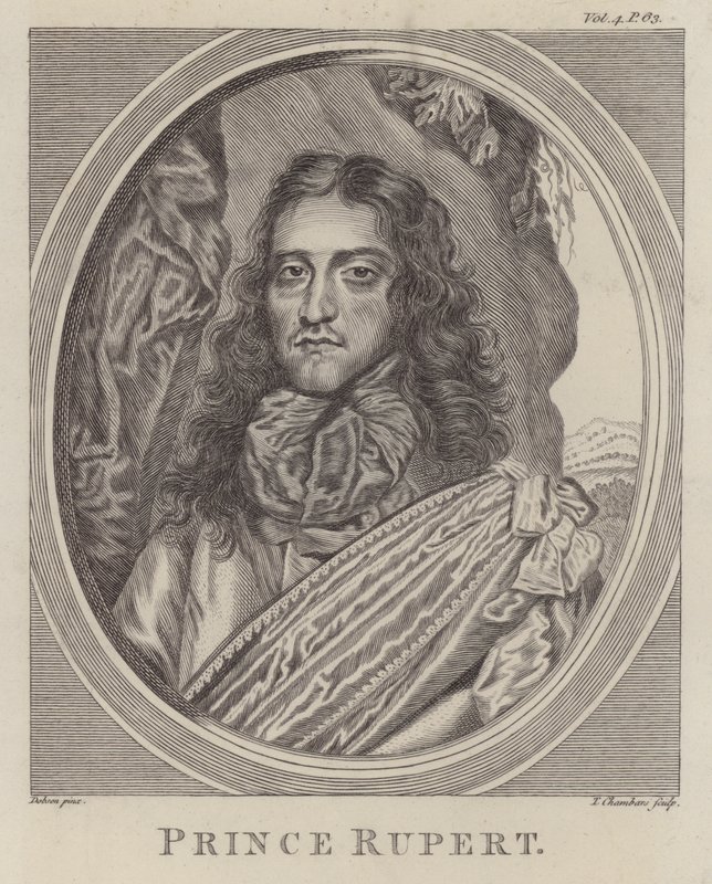 Prince Rupert du Rhin, soldat allemand qui a combattu du côté royaliste pendant la guerre civile anglaise - William (after) Dobson