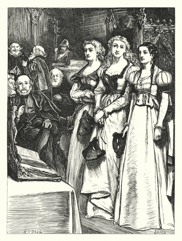 Comment Lady Blanche Arundel a défendu Wardour pour le roi Charles (gravure) - William (after) Small