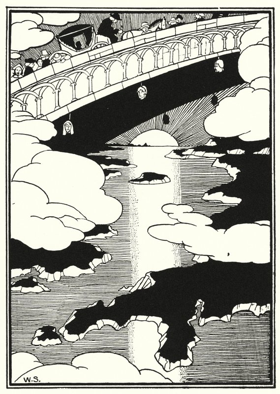 Illustration pour Les Aventures du Baron de Münchhausen - William (after) Strang