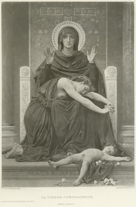 La Vierge Consolatrice - William Adolphe Bouguereau