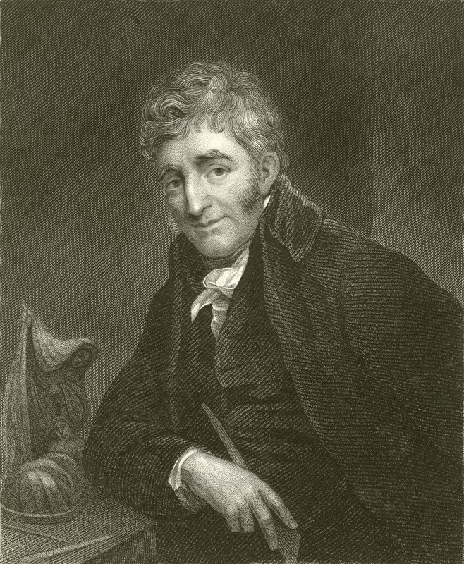 Portrait de Nollekens - William Beechey