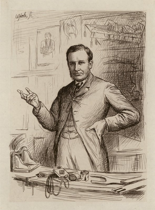 John Chiene, professeur de chirurgie - William Brassey (after) Hole