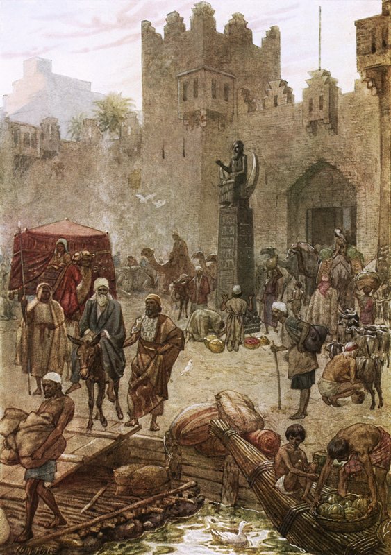 Abram quittant Ur des Chaldéens - William Brassey Hole